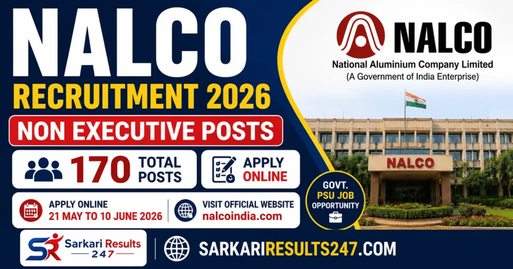 NALCO Recruitment 2026